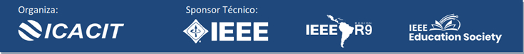 Organiza ICACIT - Sponsor Técnico IEEE